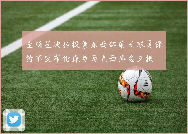 全明星次轮投票东西部前五球员保持不变布伦森与马克西排名互换